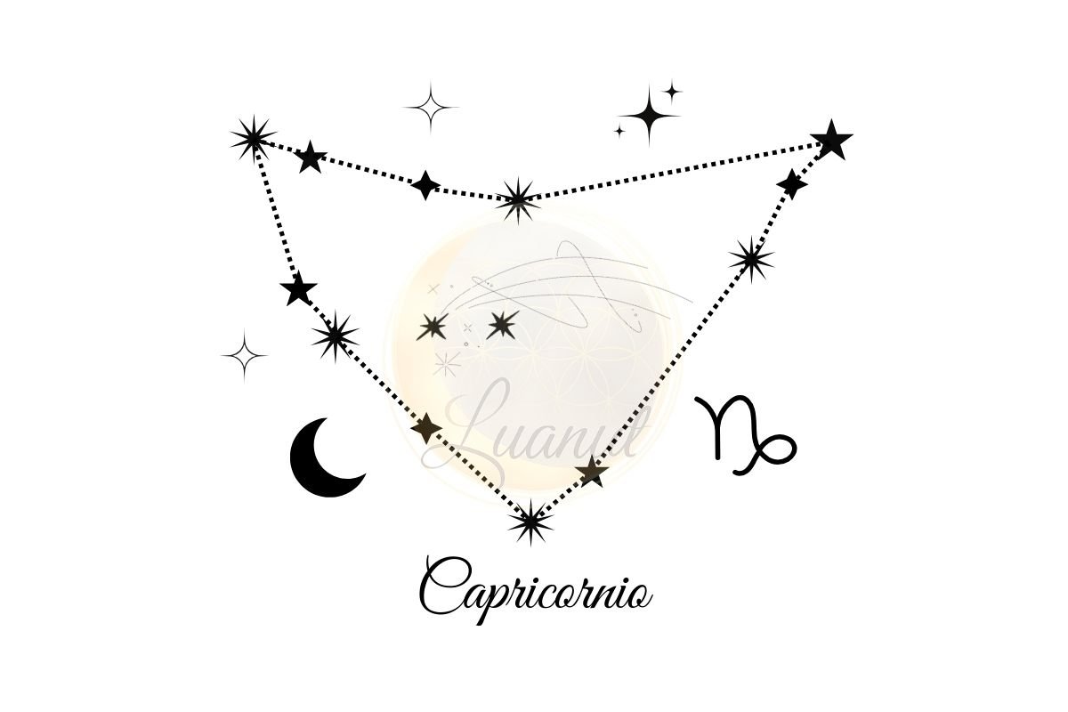 Capricornio Lámina digital zodiacal - Imagen 4