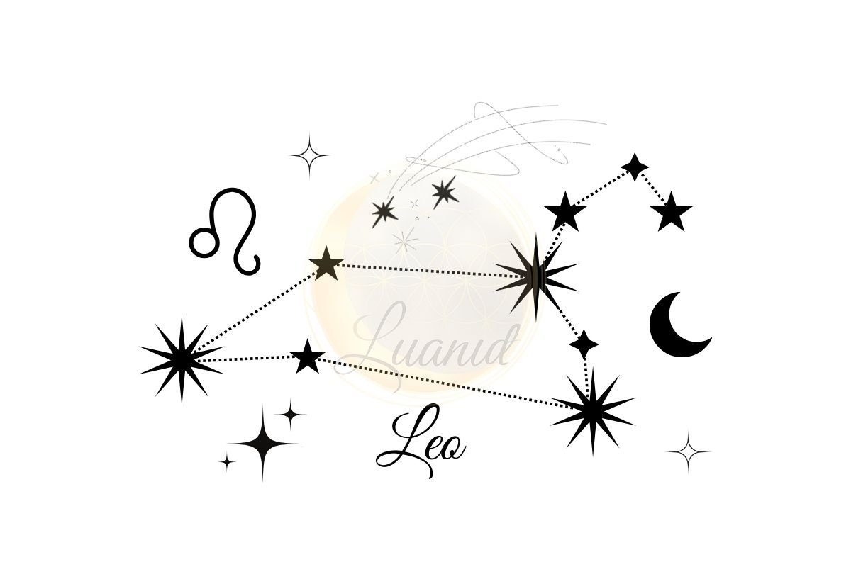 Leo Lámina digital zodiacal - Imagen 6