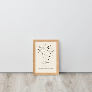 Cuadro horóscopo Géminis